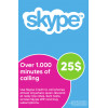 Skype Gift Card $25 USD